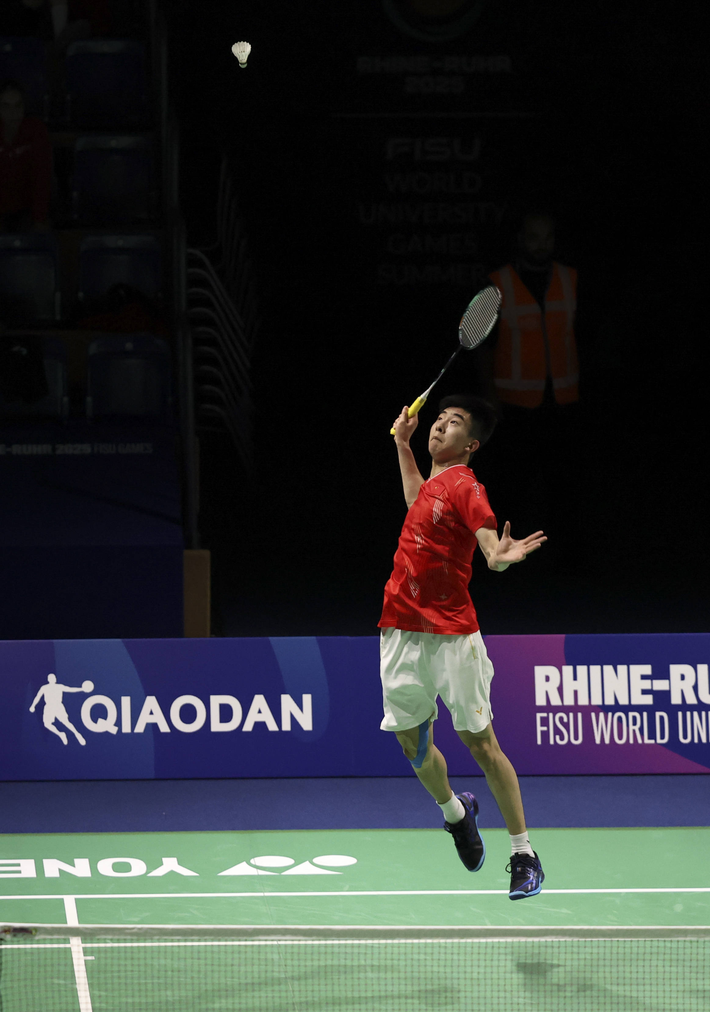 （体育）大运会——羽毛球混合团体小组赛：中国队胜西班牙队