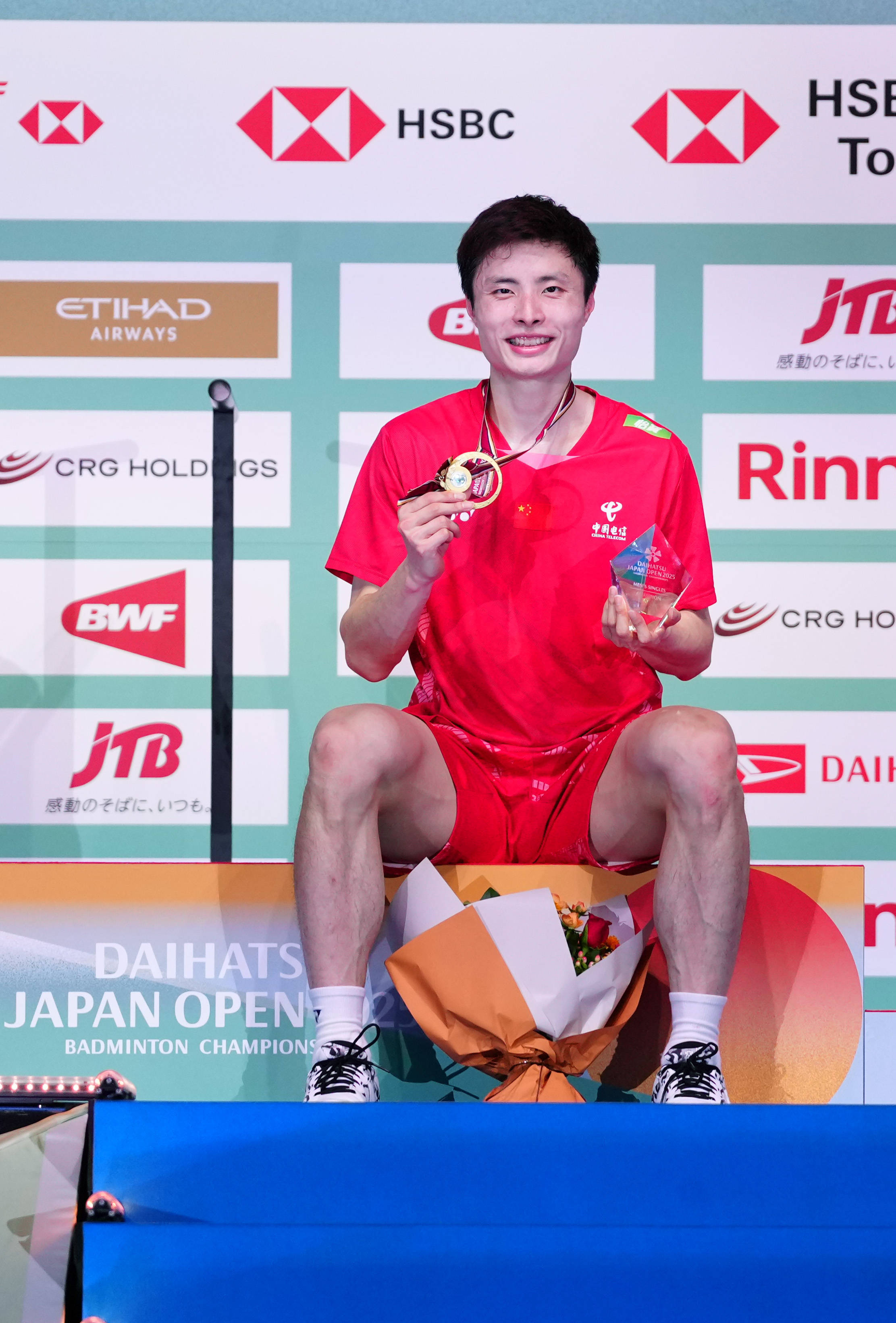 (体育)羽毛球——日本公开赛:石宇奇夺得男单冠军