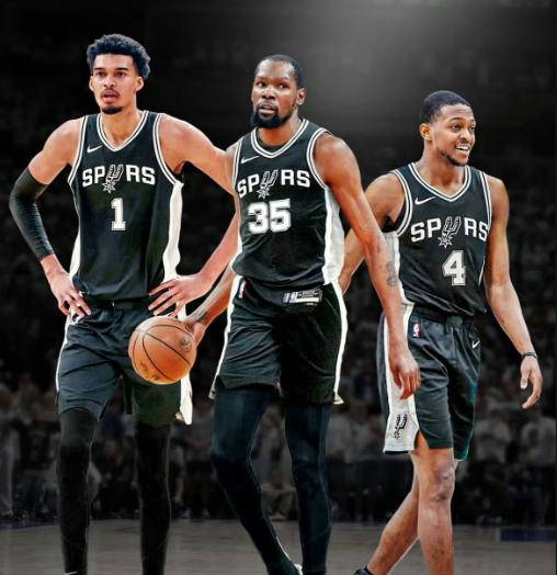 圣安东尼奥马刺或将组建超级豪华三巨头！杜兰特或加盟成为关键