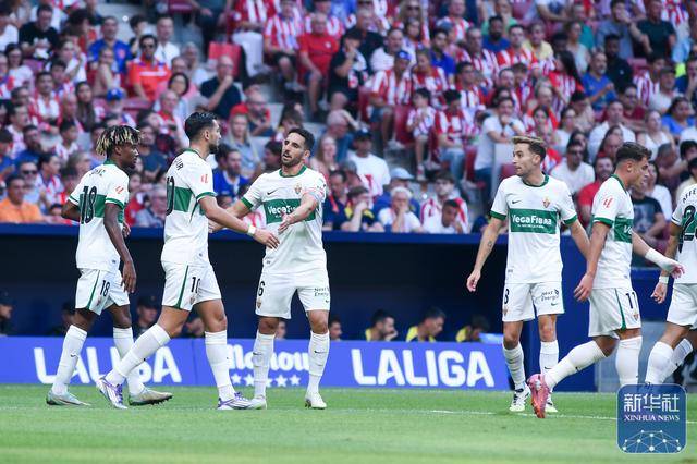 足球丨西甲：马德里竞技平埃尔切