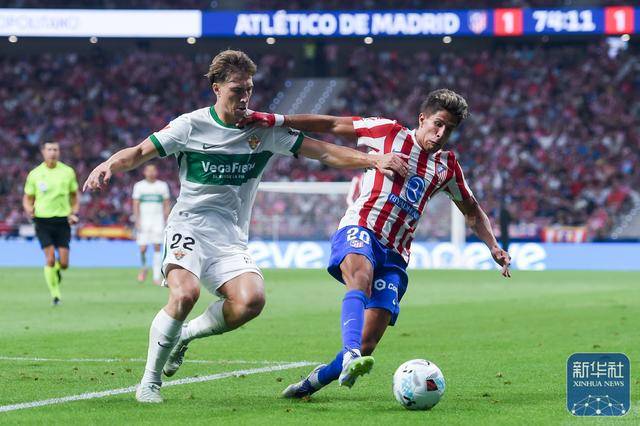 足球丨西甲：马德里竞技平埃尔切