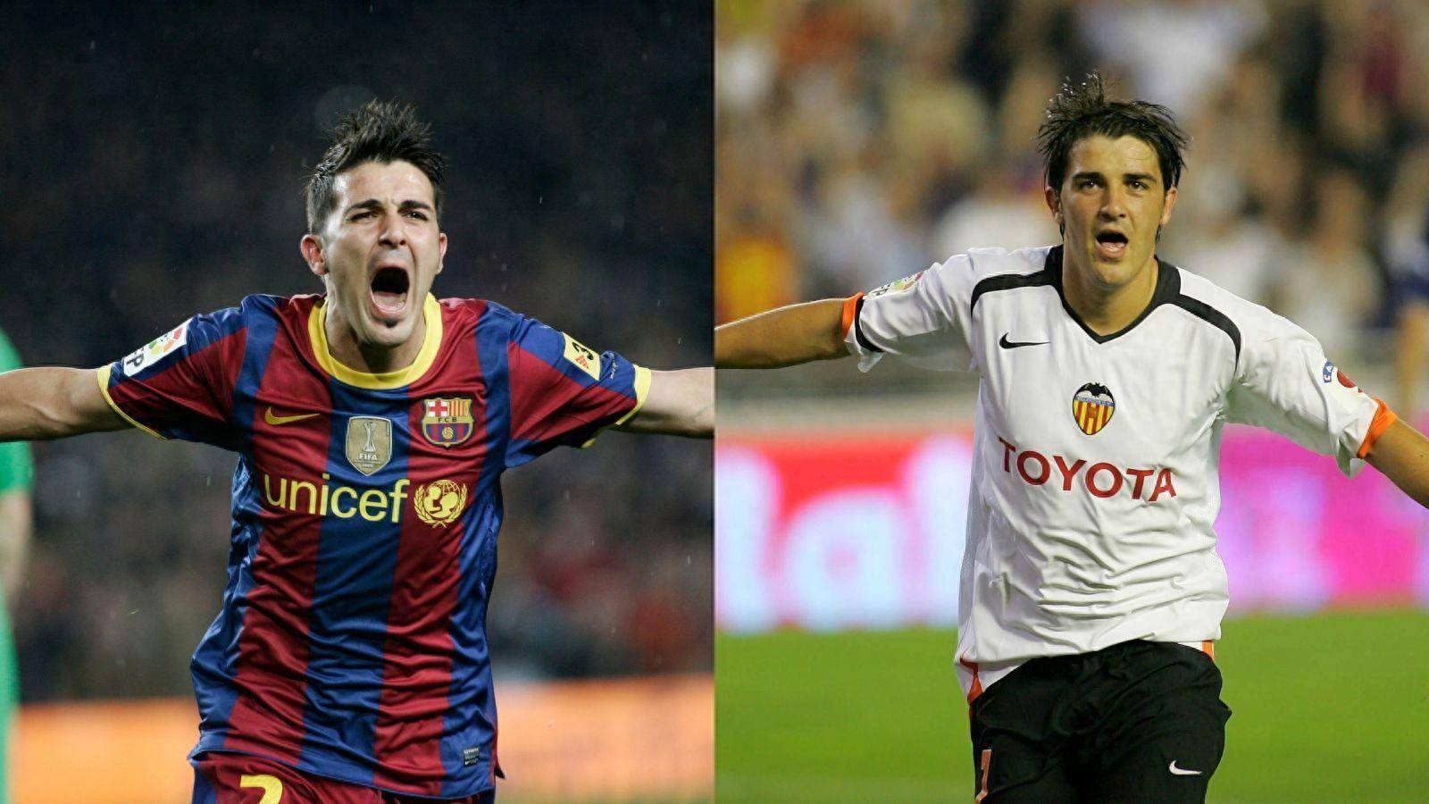 盘点曾效力于巴塞罗那和瓦伦西亚的球员